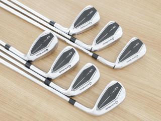 Iron set : Taylormade : ชุดเหล็ก Taylormade Qi (รุ่นล่าสุด ออกปี 2024 Japan Spec.) มีเหล็ก 6-Pw,Aw,Sw (7 ชิ้น) ก้านเหล็ก NS Pro 910GH Flex S