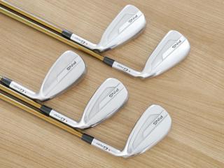 Iron set : Ping : ชุดเหล็ก Ping G700 (ปี 2019 Japan Spec. ใบใหญ่ ง่ายที่สุด ไกลที่สุดของ Ping) มีเหล็ก 6-Pw (5 ชิ้น) ก้านกราไฟต์ Ping ALTA J CB Flex SR