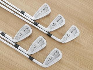 Iron set : Callaway : ชุดเหล็ก Callaway RAZR X Forged มีเหล็ก 5-Pw (6 ชิ้น) ก้านเหล็ก Memphis 10 Flex SR