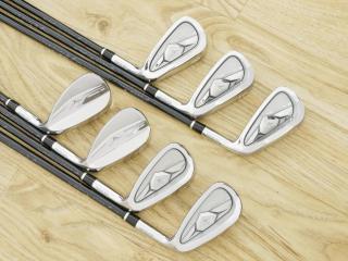 Iron set : Mizuno : ชุดเหล็ก Mizuno GX Forged (ปี 2019) มีเหล็ก 6-Pw,Aw,Sw (7 ชิ้น) ก้านกราไฟต์ Flex SR