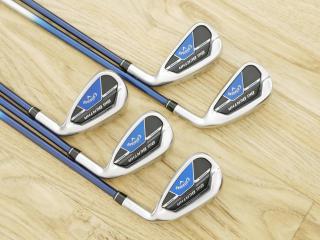 Iron set : ชุดเหล็ก Callaway Big Bertha B21 (ออกปี 2021 ตีง่ายที่สุดของ Callaway) มีเหล็ก 6-Pw (5 ชิ้น) ก้านกราไฟต์  Speeder Evolution Flex R