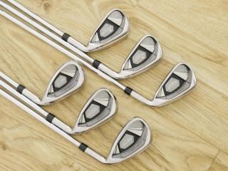 Iron set : Callaway : ชุดเหล็ก Callaway Rogue Star CF18 (ออกปี 2018 ตีง่าย ไกลมากๆ) มีเหล็ก 5-Pw (6 ชิ้น) ก้านเหล็ก NS Pro ZELOS 7 Flex S