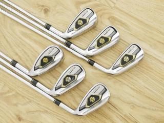 Iron set : Taylormade : ชุดเหล็ก Taylormade Gloire G (รุ่นท๊อปสุด ตีไกลมากๆ เหล็ก 7 Loft 26.5 หน้าเด้ง) มีเหล็ก 6-Pw,Aw (6 ชิ้น) ก้านเหล็ก NS Pro 830 Flex S