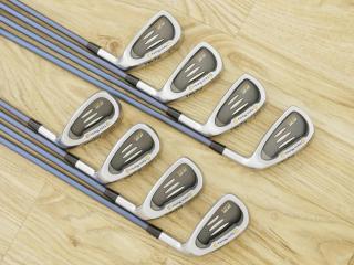 Iron set : Honma : ชุดเหล็ก Honma TwinMarks AP-301 MRS (หน้าเด้ง Titanium) มีเหล็ก 4-11 (8 ชิ้น) ก้านกราไฟต์ Flex R (2 ดาว)