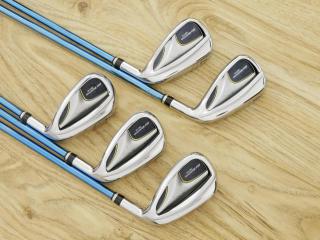 Iron set : Callaway : ชุดเหล็ก Callaway Big Bertha Beta (ใบใหญ่ ตีง่าย ไกล) มีเหล็ก 6-Pw (5 ชิ้น) ก้านเหล็ก True Temper ALLOY BLUE R300