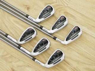 Iron set : Other Brand : ชุดเหล็ก Cobra King LTDx ONE LENGTH มีเหล็ก 6-Pw,Aw (6 ชิ้น) ก้านกราไฟต์ Fujikura Speeder NX Flex R