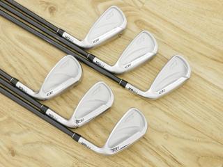 Iron set : PRGR : ชุดเหล็ก PRGR ID (ใบใหญ่ ตีง่าย) มีเหล็ก 5-Pw (6 ชิ้น) ก้านกราไฟต์ M-37 Flex R