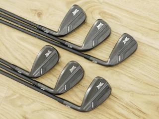 Iron set : PXG : ชุดเหล็ก PXG 0211 XCOR 2 Xtreme Dark (รุ่นปี 2023 หน้าเด้ง ตีไกลมากๆ) มีเหล็ก 5-Pw (6 ชิ้น) ก้านกราไฟต์ Mitsubishi MMT 70 Flex R