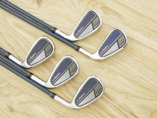 Iron set : Callaway : ชุดเหล็ก Callaway Paradym (รุ่นปี 2023 Japan Spec.) มีเหล็ก 6-Pw (5 ชิ้น) ก้านกราไฟต์ Fujikura VENTUS TR 5 Flex R