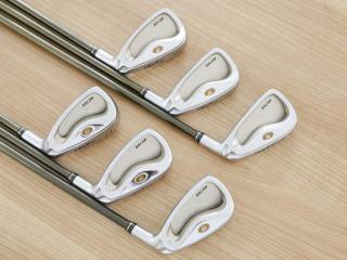 Iron set : Honma : Honma Beres MG703 (หน้าเด้ง) มีเหล็ก 6-11 (6 ชิ้น เทียบเท่า 5-Pw) ก้าน ARMRQ UD49 Flex R (2 ดาว)