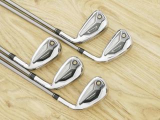 Iron set : Taylormade : ชุดเหล็ก Taylormade Gloire (รุ่นท๊อปสุด Japan Spec. ใบใหญ่ ตีง่าย ไกล) มีเหล็ก 6-Pw (5 ชิ้น) ก้านกราไฟต์ Flex R