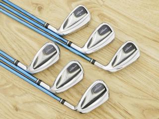 Iron set : Callaway : ชุดเหล็ก Callaway Big Bertha Beta (ใบใหญ่ ตีง่าย ไกล) มีเหล็ก 5-Pw (6 ชิ้น) ก้านเหล็ก True Temper ALLOY BLUE R300