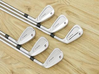 Iron set : Bridgestone : ชุดเหล็ก Bridgestone Tour B 201CB Forged (รุ่นปี 2021 นุ่ม แน่น คม) มีเหล็ก 5-Pw (6 ชิ้น) ก้านเหล็ก NS Pro 950  Flex R