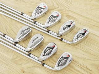 Iron set : ชุดเหล็กกระเทย Maruman Shuttle i3000Mx (ตีง่ายมากๆ ไกล เหล็กยาวเป็น Utility) มีเหล็ก 5-Pw,Aw,Sw (8 ชิ้น) ก้านกราไฟต์ Flex R