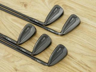 Iron set : Ping : ชุดเหล็ก Ping G710 (ปี 2021 Japan Spec. ใบใหญ่ ง่ายที่สุด ไกลที่สุดของ Ping) มีเหล็ก 6-Pw (5 ชิ้น) ก้านกราไฟต์ Ping ALTA Distanza 40 Flex R