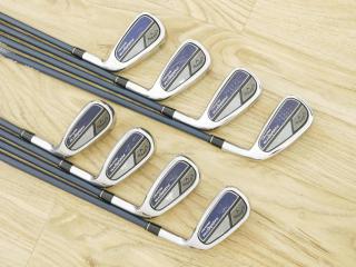 Iron set : ชุดเหล็ก Callaway Paradym Max Fast Forged (รุ่นปี 2023 ตีง่ายสุด ไกลสุดของ Callaway Japan Spec.) มีเหล็ก 6-Pw,Aw,50,56 (8 ชิ้น) ก้านกราไฟต์ Fujikura Speeder NX 40 Flex R