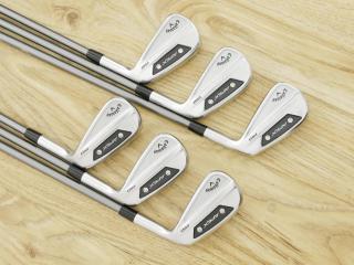 iron_set : ชุดเหล็ก Callaway APEX Pro Forged (รุ่นล่าสุด ปี 2024) มีเหล็ก 5-Pw (6 ชิ้น) ก้านกราไฟต์ Fujikura MC 80 Flex S