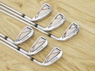 Iron set : ชุดเหล็ก Taylormade SIM GLOIRE (ปี 2021 รุ่นท๊อปสุด Japan Spec) มีเหล็ก 5-Pw (6 ชิ้น) ก้านเหล็ก NS Pro 790 Flex S