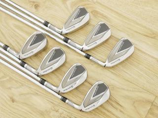 iron_set : ชุดเหล็ก Taylormade Stealth (ออกปี 2022 Japan Spec.) มีเหล็ก 5-Pw,Aw (7 ชิ้น) ก้านเหล็ก NS Pro Modus 105 Flex S