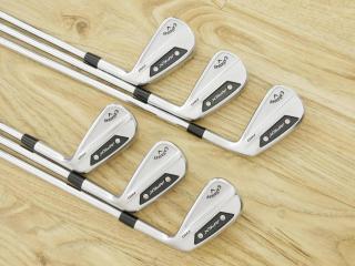 Iron set : Callaway : ชุดเหล็ก Callaway APEX Pro Forged (รุ่นล่าสุด ปี 2024) มีเหล็ก 5-Pw (6 ชิ้น) ก้านเหล็ก NS Pro 950 Flex R