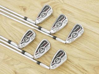 Iron set : Taylormade : ชุดเหล็ก Taylormade M CGB (หน้าเด้ง ตีไกลสุดๆ ง่ายมากๆ) มีเหล็ก 5-Pw (6 ชิ้น) ก้านเหล็ก NS Pro 840 Flex S