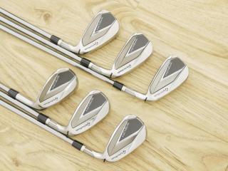 Iron set : ชุดเหล็ก Taylormade Stealth (ออกปี 2022 Japan Spec.) มีเหล็ก 6-Pw,Sw (6 ชิ้น) ก้านกราไฟต์ Mitsubishi ELDIO I-55 Flex R