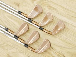 Iron set : Other Brand : **ของใหม่ ยังไม่แกะพลาสติก** ชุดเหล็ก Cobra King RF Forged MB Copper Limited (หายาก นุ่มมากๆ คมมาก) มีเหล็ก 5-Pw (6 ชิ้น) ก้านเหล็ก KBS Tour C-Taper 120 Flex S
