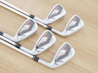 Iron set : Honma : **ของใหม่ ยังไม่แกะพลาสติก** ชุดเหล็ก Honma Tour World GS (ออกปี 2021 ใบใหญ่ ตีง่าย ไกล) มีเหล็ก 6-10 (5 ชิ้น) ก้านเหล็ก NS Pro 950 NEO Flex R