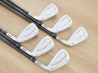 Iron set : Honma : **ของใหม่ ยังไม่แกะพลาสติก** ชุดเหล็ก Honma LB-808 EP (หน้าเด้ง) มีเหล็ก 5-10 (6 ชิ้น) ก้านกราไฟต์ Honma Vizard 53 Flex S