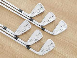 Iron set : Callaway : ชุดเหล็ก Callaway X Forged Star (รุ่นล่าสุด ออกปี 2024) มีเหล็ก 5-Pw (6 ชิ้น) ก้านเหล็ก NS Pro 950 NEO Flex S