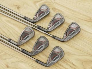 iron_set : ชุดเหล็ก Callaway Big Bertha (ปี 2020) มีเหล็ก 5-Pw (6 ชิ้น) ก้านกราไฟต์ UST Mamiya RECOIL ESX 460 F3 Flex R