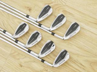 Iron set : Taylormade : ชุดเหล็ก Taylormade Qi (รุ่นล่าสุด ออกปี 2024 Japan Spec.) มีเหล็ก 4-Pw (7 ชิ้น) ก้านเหล็ก NS Pro 910GH Flex S