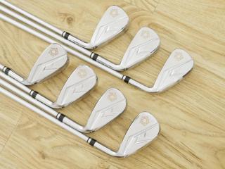 iron_set : ชุดเหล็ก Katana NINJA Hybrid Iron (รุ่นปี 2021 หน้าเด้ง ตีไกลมาก) มีเหล็ก 6-Pw,Aw,Sw (7 ชิ้น) ก้านกราไฟต์ Flex R