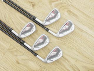 Iron set : Honma : **ของใหม่ ยังไม่แกะพลาสติก** ชุดเหล็ก Honma Tour World GS (ออกปี 2021 ใบใหญ่ ตีง่าย ไกล) มีเหล็ก 6-10 (5 ชิ้น) ก้านกราไฟต์ Honma Speedtuned 48 Flex R