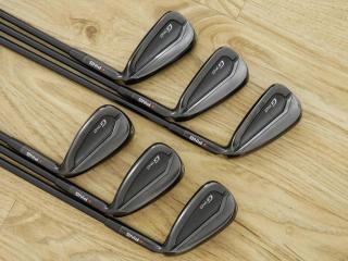 Iron set : Ping : ชุดเหล็ก Ping G710 (ปี 2021 Japan Spec. ใบใหญ่ ง่ายที่สุด ไกลที่สุดของ Ping) มีเหล็ก 5-Pw (6 ชิ้น) ก้านกราไฟต์ Ping ALTA Distanza 40 Flex R