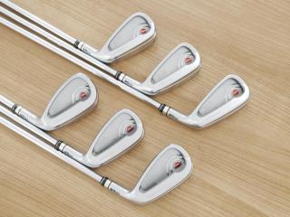 Iron set : PRGR : ชุดเหล็กกระเทย PRGR Egg PF Forged (รุ่นปี 2019 ตีง่ายและไกลมากๆ โกงสุดๆ) มีเหล็ก 6-Pw,Aw (6 ชิ้น) ก้านเหล็ก NS Pro 85 Flex SR