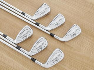 Iron set : Titleist : ชุดเหล็ก Titleist T350 Forged (รุ่นใหม่ล่าสุด ออกปี 2023) มีเหล็ก 6-Pw,48 (6 ชิ้น) ก้านกราไฟต์ Fujikura MCI 60 Flex R