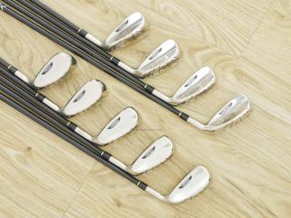 Iron set : Katana : ชุดเหล็กกระเทย Katana Sword SL-Eight มีเหล็ก 4-Pw,Aw,Sw (9 ชิ้น) ก้านกราไฟต์ Flex SR