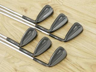 Iron set : Ping : ชุดเหล็ก Ping G710 (รุ่นปี 2021 Japan Spec. ใบใหญ่ ง่ายที่สุด ไกลที่สุดของ Ping) มีเหล็ก 5-Pw (6 ชิ้น) ก้านเหล็ก NS Pro Zelos 7 Flex R