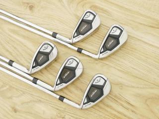 Iron set : ชุดเหล็ก Callaway Rogue ST Max OS (ออกปี 2022 ตีง่ายสุดๆ ไกลสุดๆ) มีเหล็ก 6-Pw (5 ชิ้น) ก้านเหล็ก NS Pro Zelos 7 Flex S