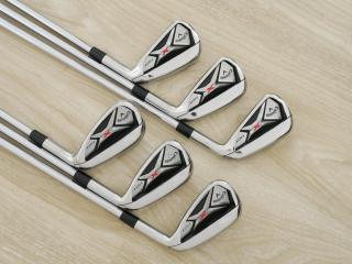 iron_set : ชุดเหล็ก Callaway X Hot Pro มีเหล็ก 5-Pw (6 ชิ้น) ก้านเหล็ก Project X 95 5.5 Flex S