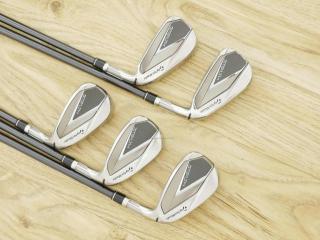 Iron set : Taylormade : ชุดเหล็ก Taylormade Stealth (ออกปี 2022 Japan Spec.) มีเหล็ก 6-Pw (5 ชิ้น) ก้านกราไฟต์ Mitsubishi Tensei TM60 Flex R