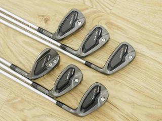 Iron set : Epon : ชุดเหล็ก EPON EF-02I Forged (ออกปี 2022 ใบใหญ่ ตีง่าย ไกล) มีเหล็ก 6-Pw,Aw (6 ชิ้น) ก้านกราไฟต์ Fujikura MCI 60 Flex R