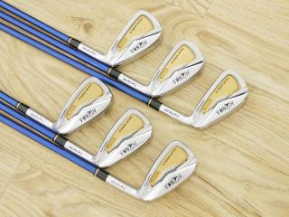 iron_set : **ก้าน 3 ดาว** ชุดเหล็ก Honma Tour World TW727P (Forged) มีเหล็ก 5-10 (6 ชิ้น) ก้านกราไฟต์ ARMRQ 8 (54) Flex R (3 ดาว)