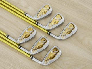 Iron set : Honma : **ก้าน 3 ดาว** ชุดเหล็ก Honma Beres IS-05 Forged (ปี 2017) มีเหล็ก 6-11 (6 ชิ้น ระยะเทียบเท่า 5-Pw ของรุ่นอื่นๆ) ก้าน ARMRQ ∞ (48) Flex SR (3 ดาว)