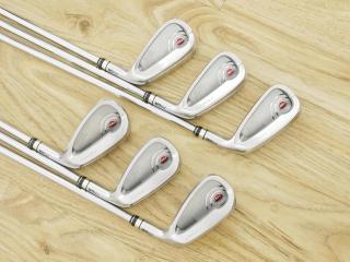 iron_set : ชุดเหล็กกระเทย PRGR Egg PF Forged (รุ่นปี 2019 ตีง่ายและไกลมากๆ โกงสุดๆ) มีเหล็ก 6-Pw,Aw (6 ชิ้น) ก้านเหล็ก NS Pro 75 Flex R