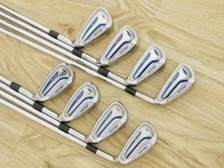 Iron set : Mizuno : ชุดเหล็ก Mizuno MX-100 (ใบใหญ่ ตีง้าย) มีเหล็ก 5-Pw,Aw,Sw (8 ชิ้น) ก้านเหล็ก NS Pro 950 FLex R