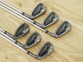 iron_set : ชุดเหล็ก EPON EF-02I Forged (ออกปี 2022 ใบใหญ่ ตีง่าย ไกล) มีเหล็ก 6-Pw,Aw (6 ชิ้น) ก้านเหล็ก Project X UL 95g 5.5 Flex S