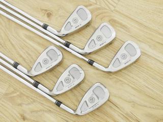 Iron set : Taylormade : ชุดเหล็ก Taylormade X-03 (หน้า Titanium รุ่นท็อป) มีเหล็ก 5-Pw (6 ชิ้น) ก้านเหล็ก NS Pro 950 Flex S