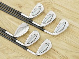 Iron set : Mizuno : ชุดเหล็ก Mizuno JPX 900 Hot Metal (ตัวท้อป ใบใหญ่ ตีง่าย ไกล) มีเหล็ก 6-Pw,Sw (6 ชิ้น) ก้านกราไฟต์ Project X LZ 45g Lite Flex R2